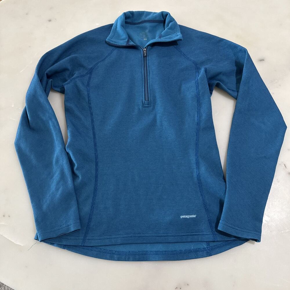 Patagonia Top Women’s XS Capilene Thermal Weight Zip-Neck Base Layer Long Sleeve